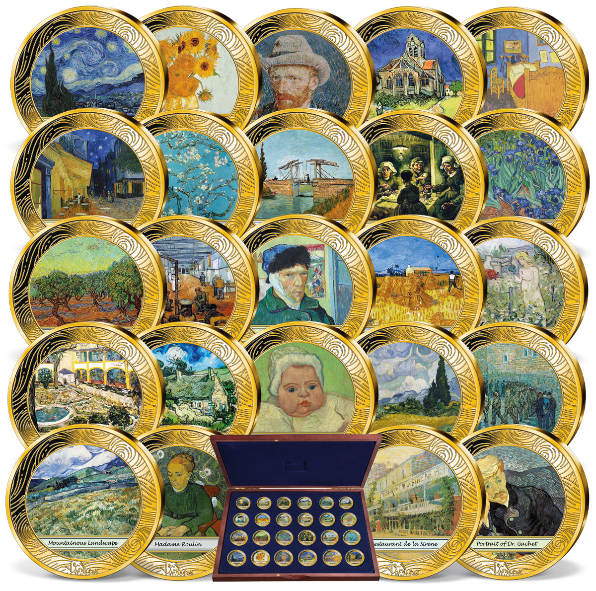 24er Komplett-Set 'Van Gogh'