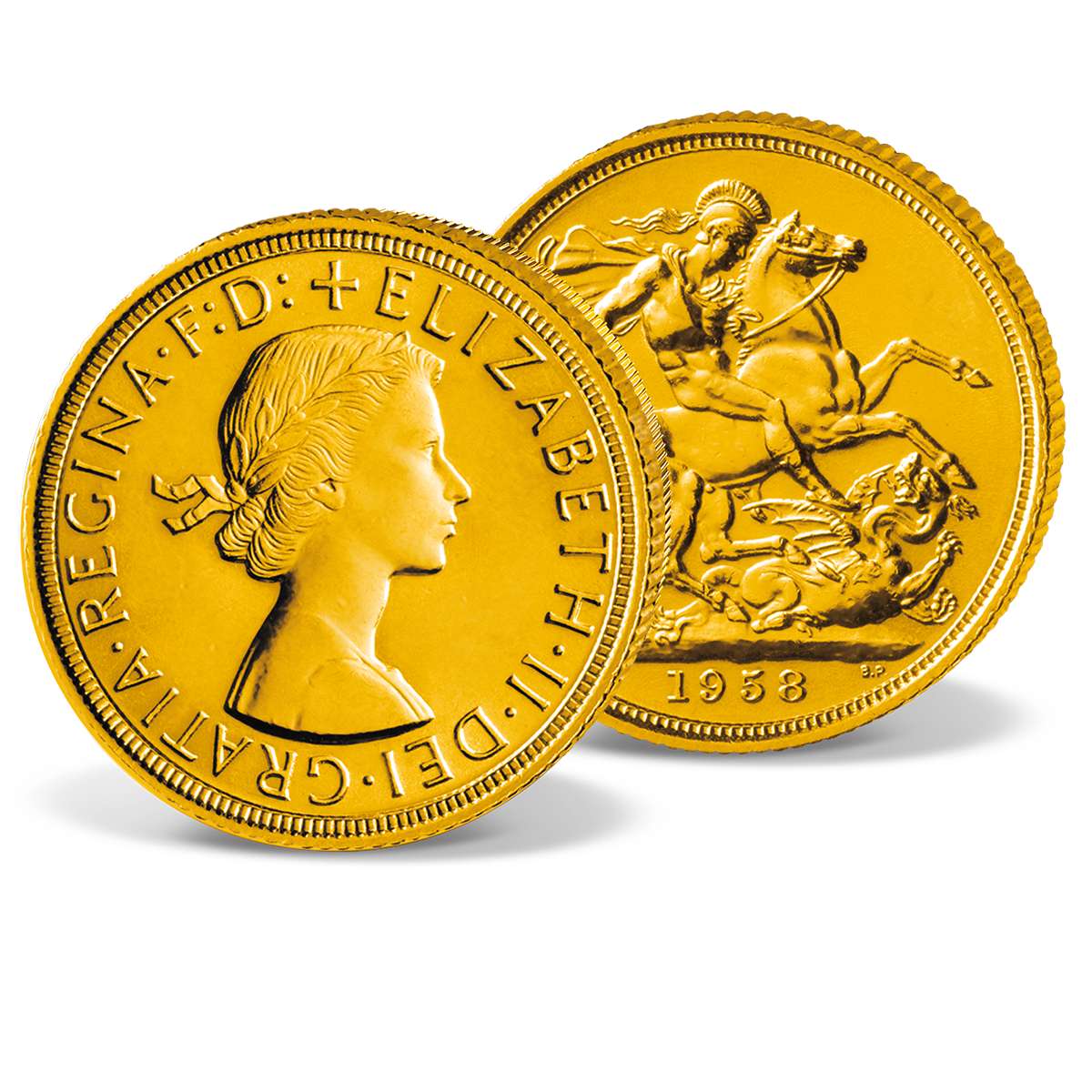 Goldmünze Großbritannien Elizabeth II. Sovereign1957-1968