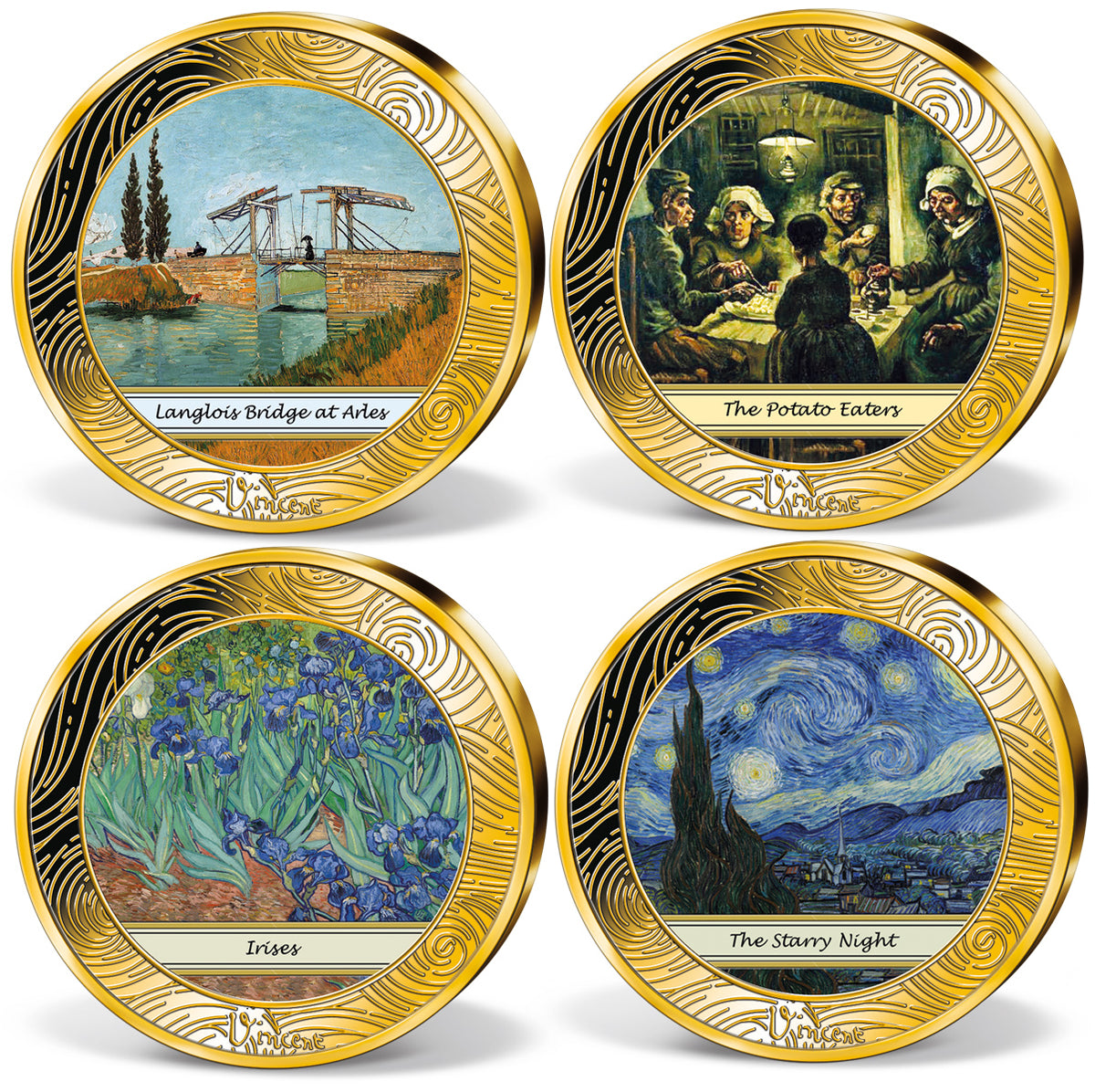 24er Komplett-Set 'Van Gogh'